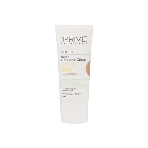 کرم ضد آفتاب رنگی SPF60 پرایم
