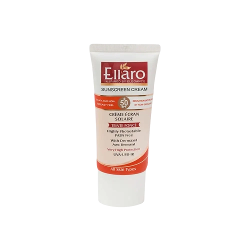 کرم ضد آفتاب رنگی SPF50 الارو