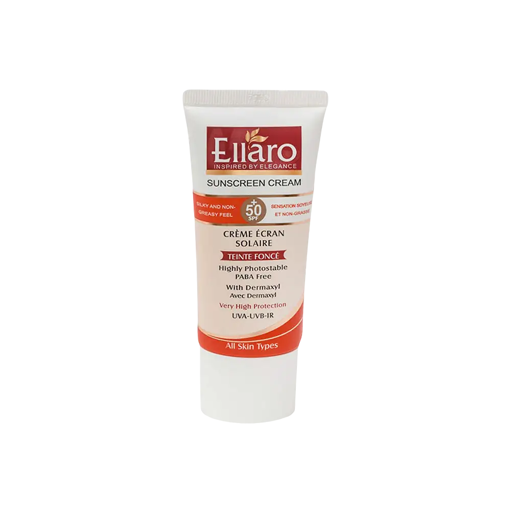 کرم ضد آفتاب رنگی SPF50 الارو
