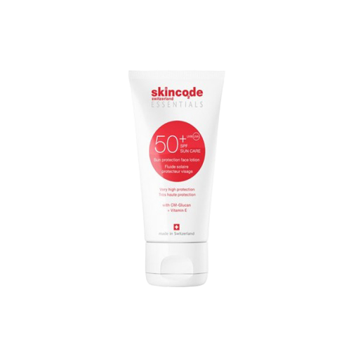 کرم ضدآفتاب اسکین کد مدل Sun Protection Face Lotion SPF 50 حجم 50 میلی لیتر